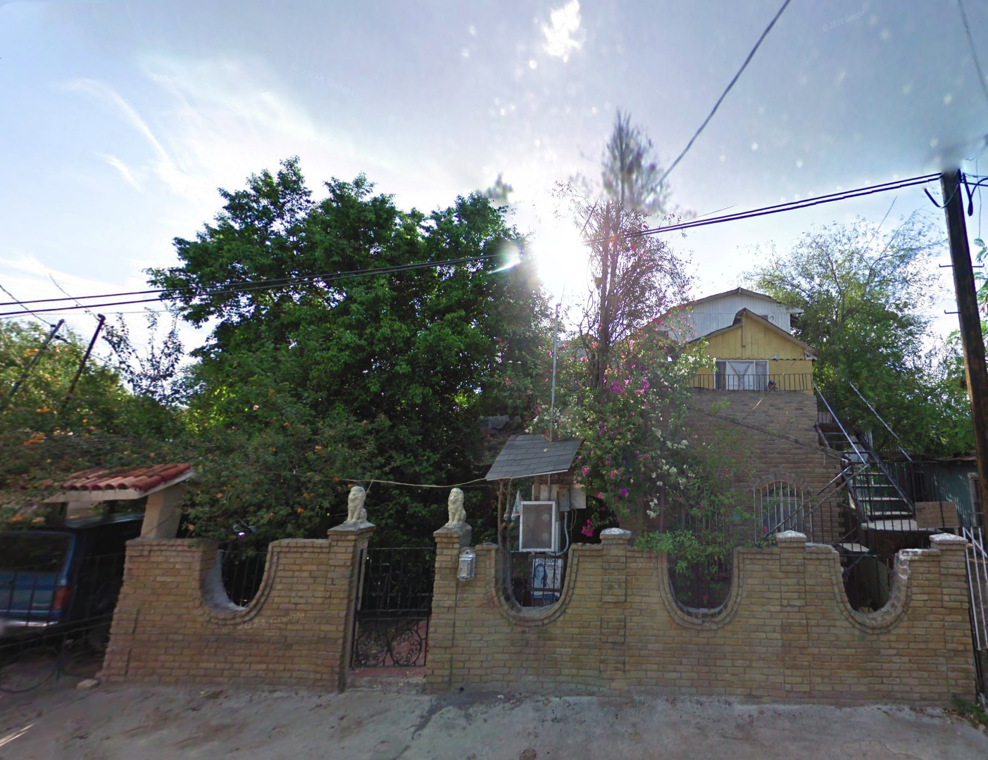 Historical family photo or property